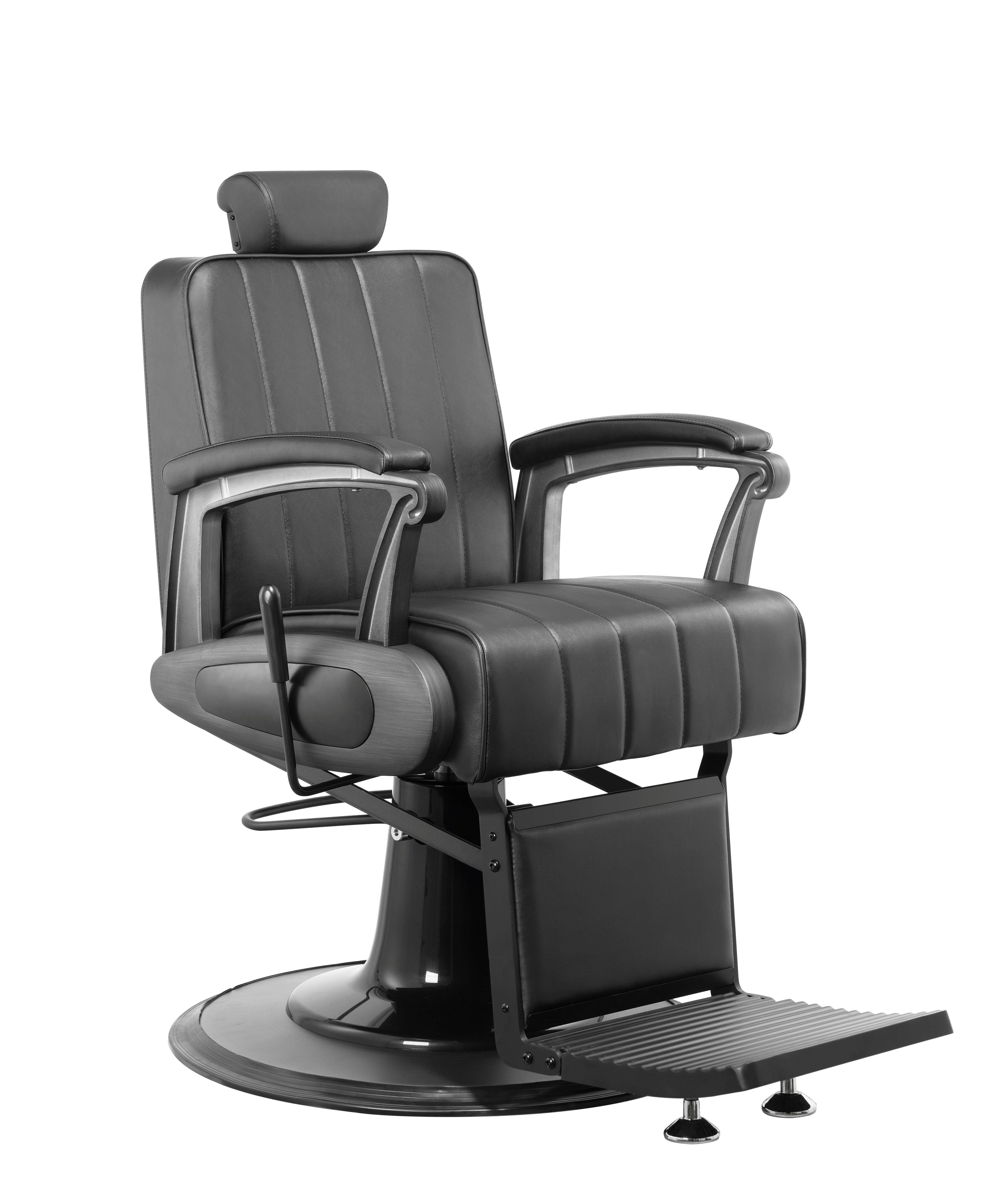 Barberska stolica Crest Black