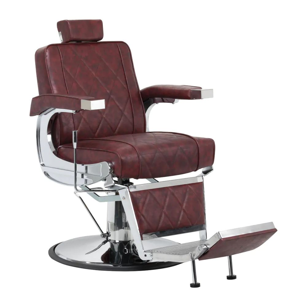 Barberska stolica Belmont Bordo