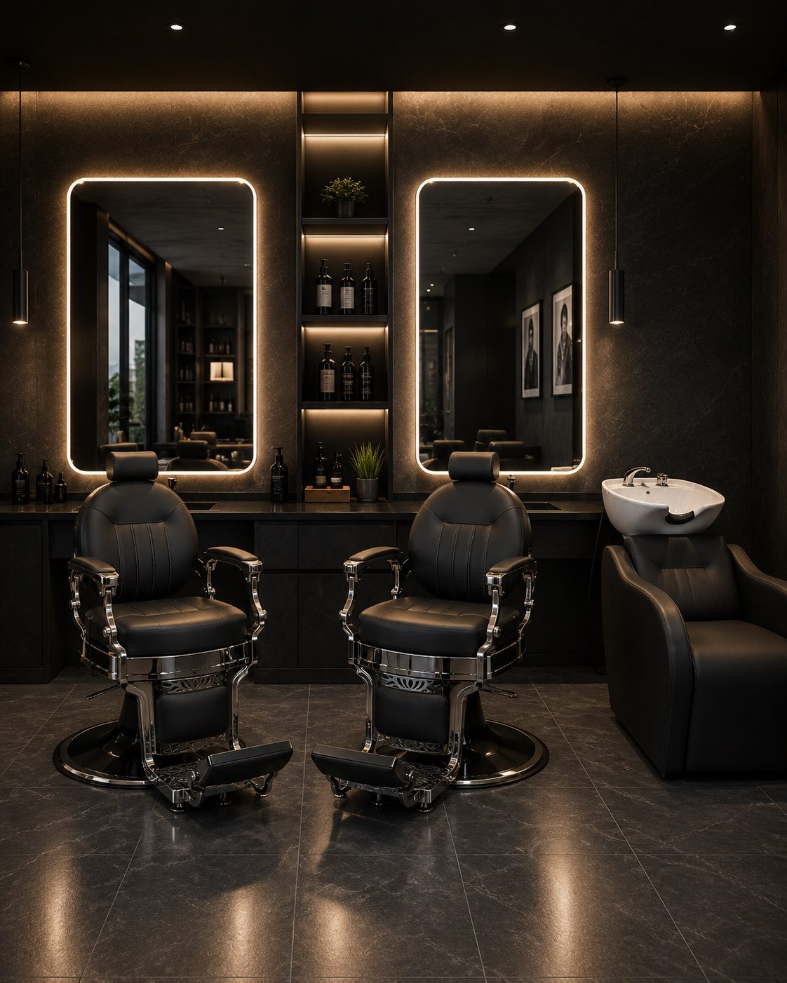 Komplet barber Ceasar W